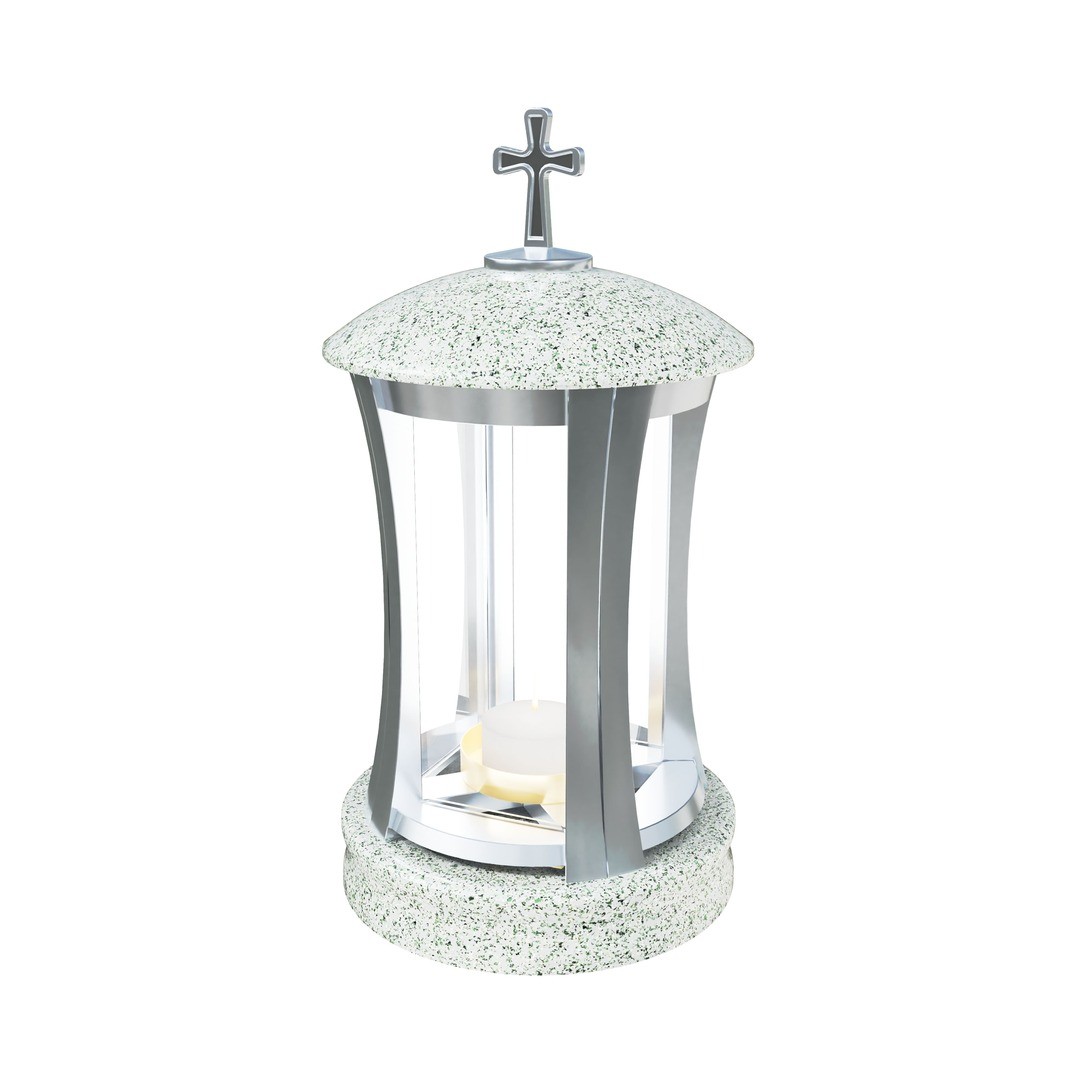 Гранитная лампада круглая LM-2-3