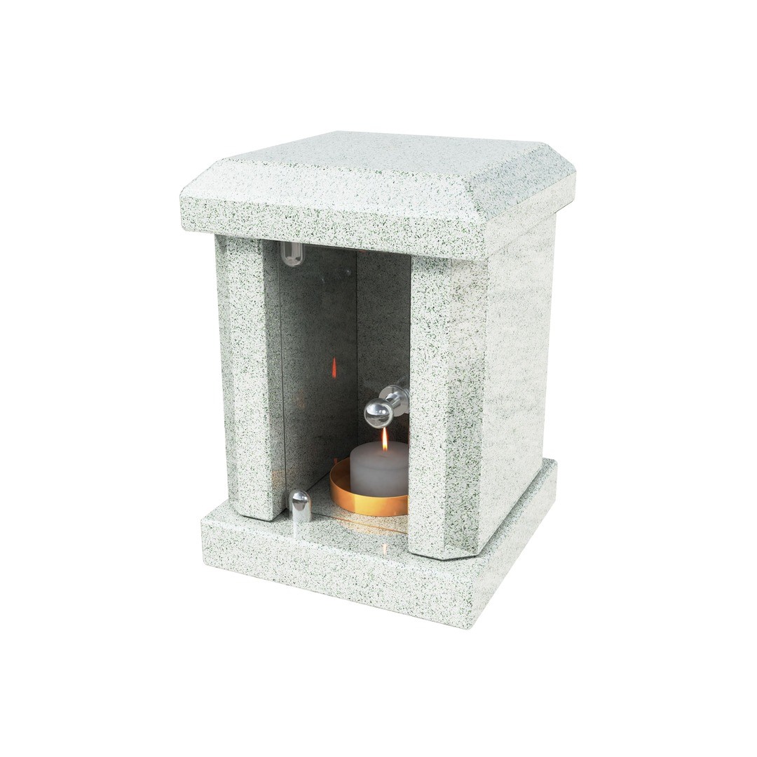 Гранитная лампада квадратная LM-4-3