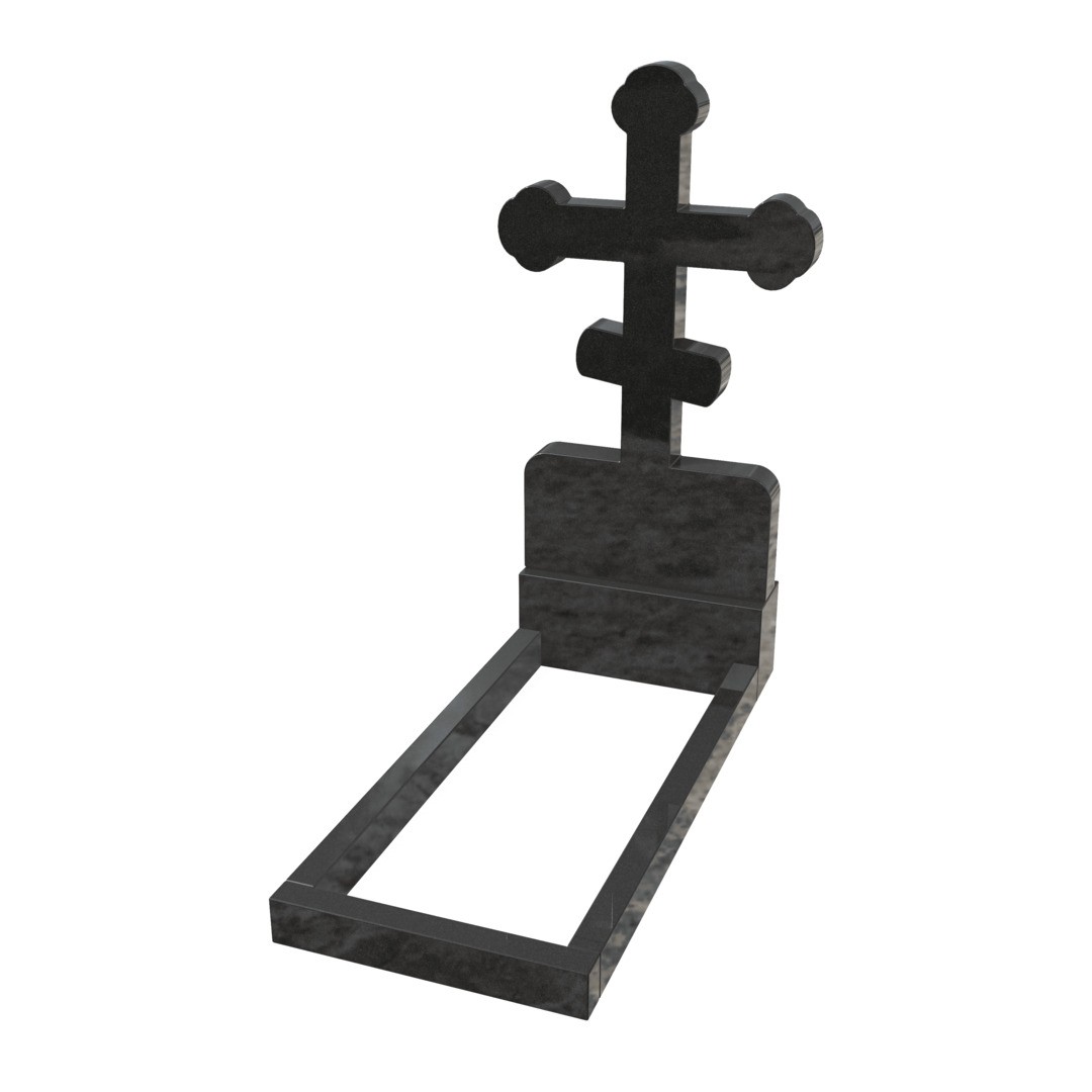 Крест гранитный православный CR-8