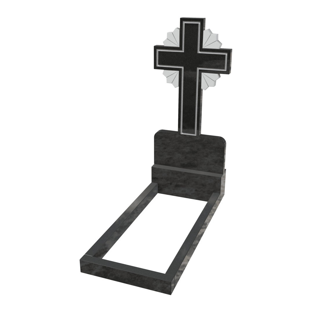 Крест гранитный католический CR-13