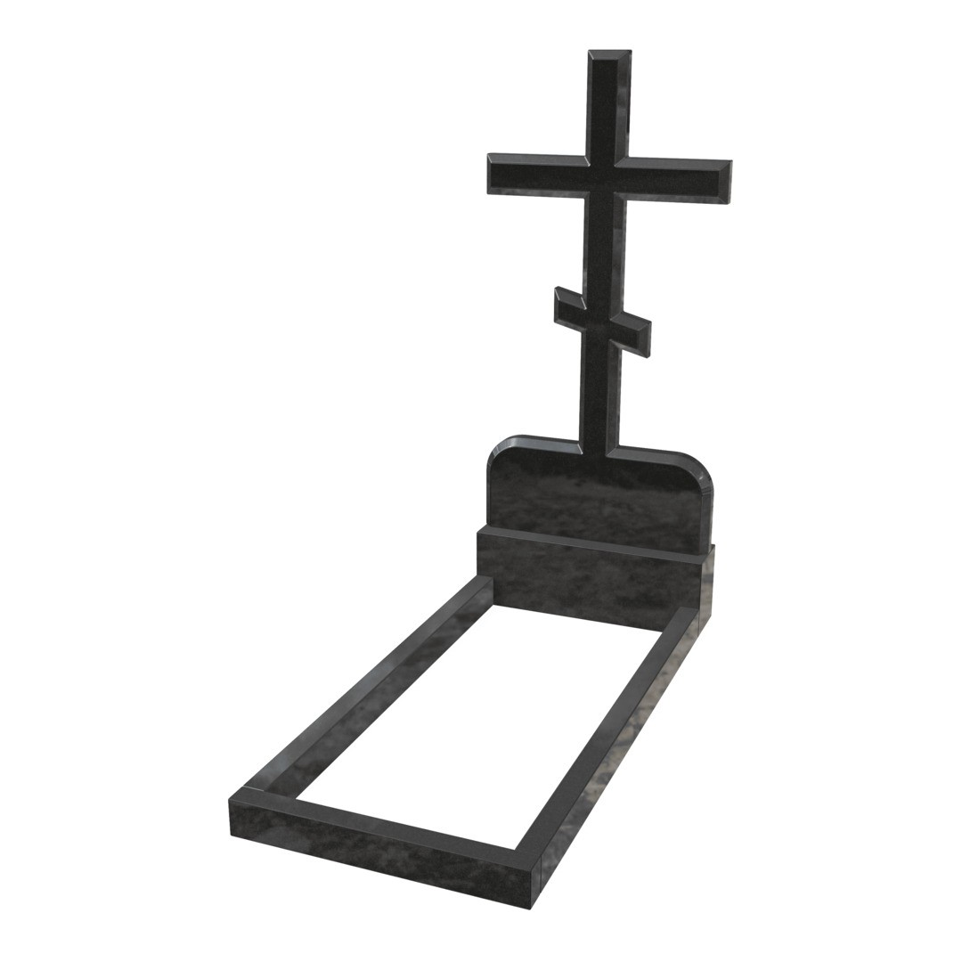 Крест гранитный православный CR-16