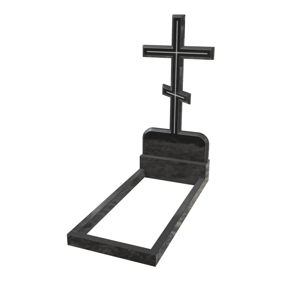 Крест гранитный православный CR-17