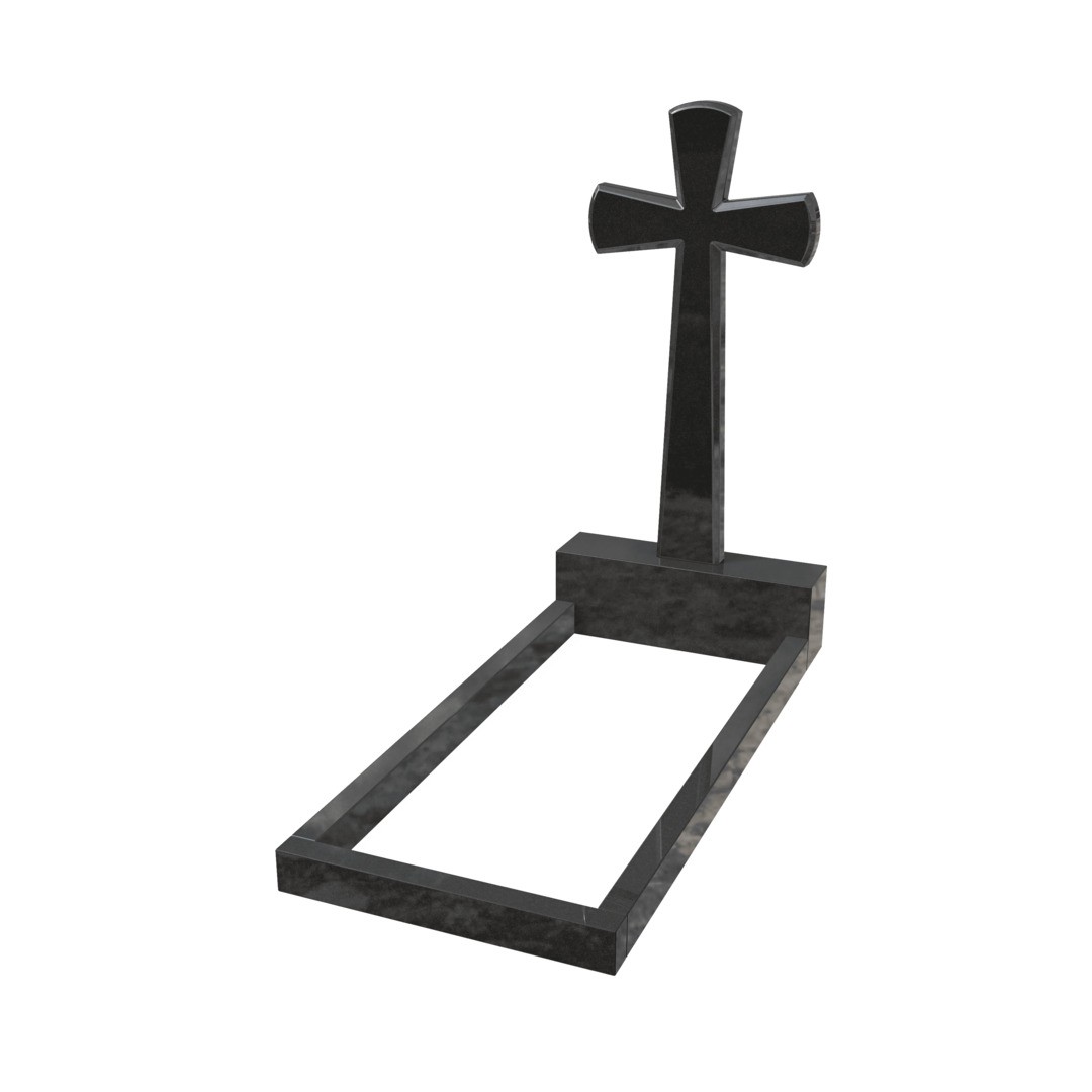 Крест гранитный католический CR-18