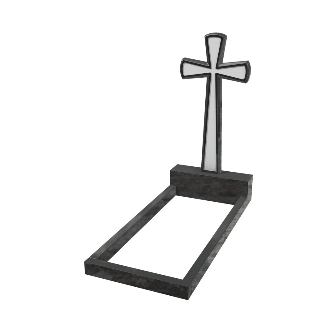 Крест гранитный католический CR-19