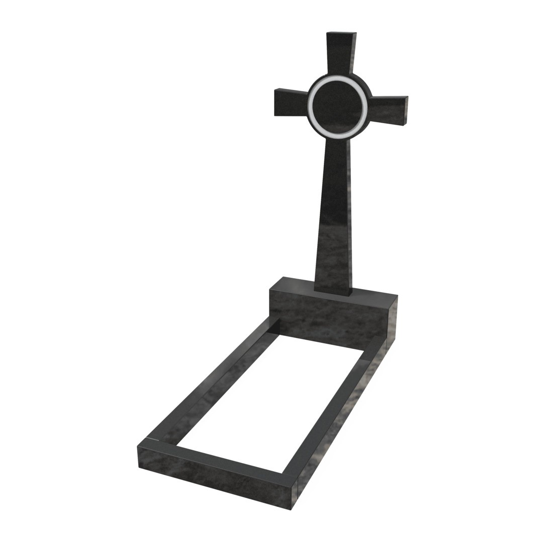 Крест гранитный католический CR-23