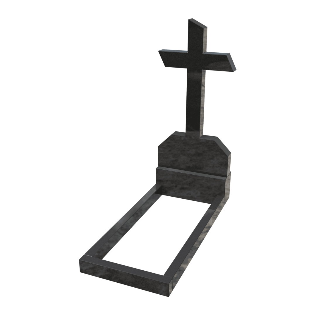 Крест гранитный католический CR-27